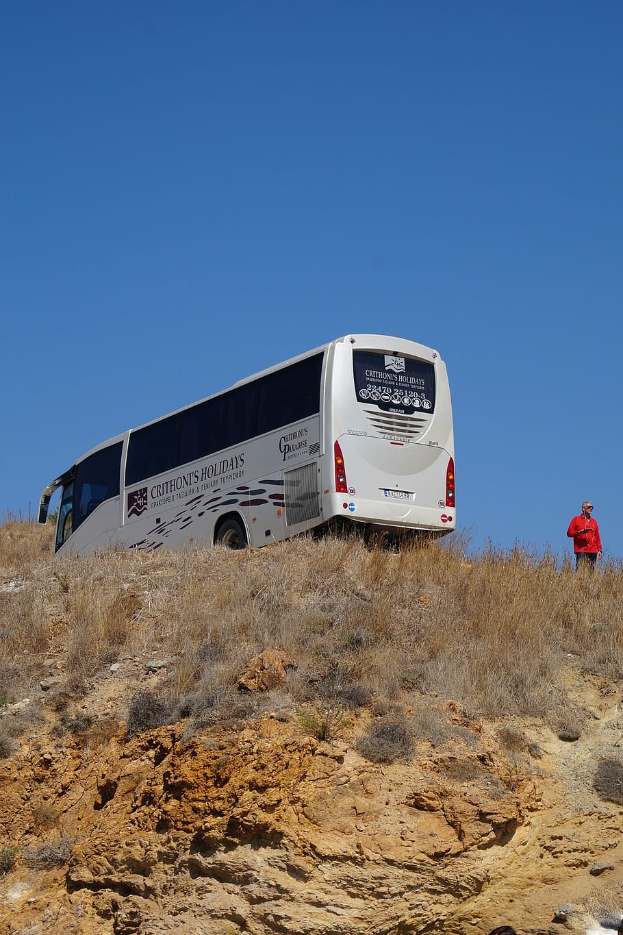 reef, bus, mediterranean, drought, dry grass, the maneuver HD wallpaper