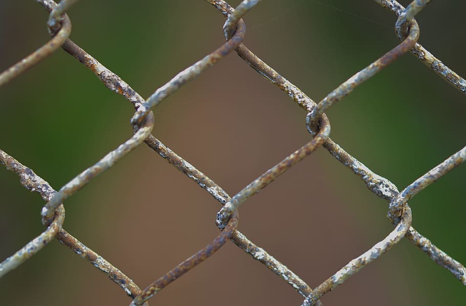 Chainlink, Fence, Wire, Metal, security, industrial, iron, steel HD wallpaper