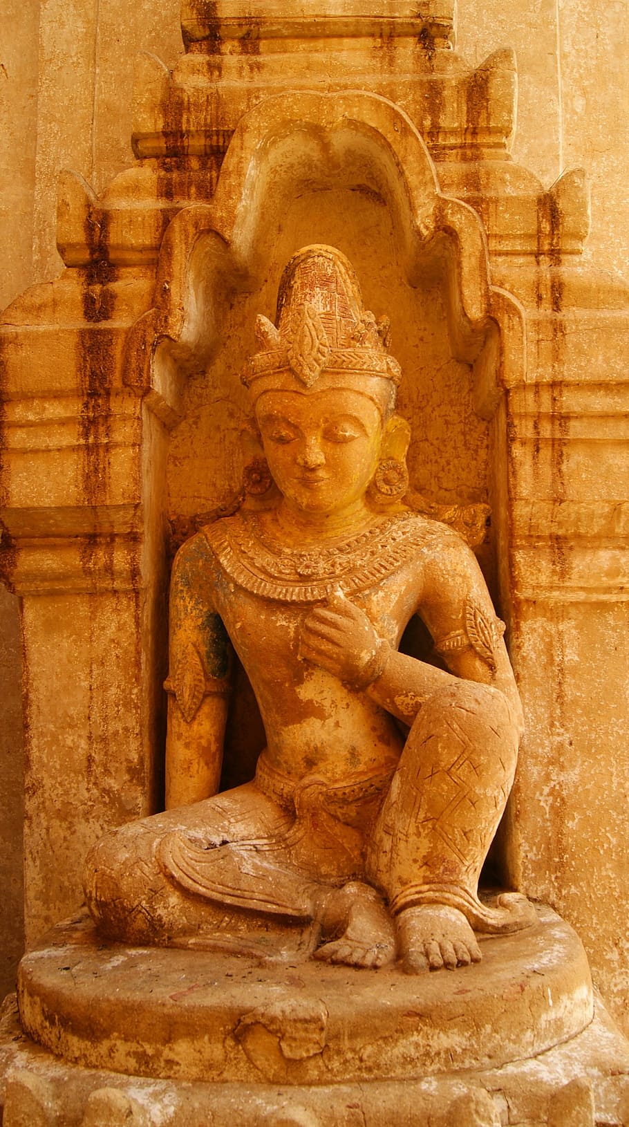 buddha, statue, buddhism, temple, bagan, religion, asia, culture HD wallpaper