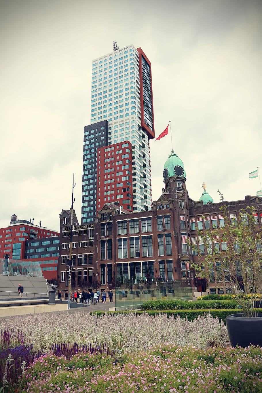 architecture, buildings, daylight, high, modern, old building HD wallpaper