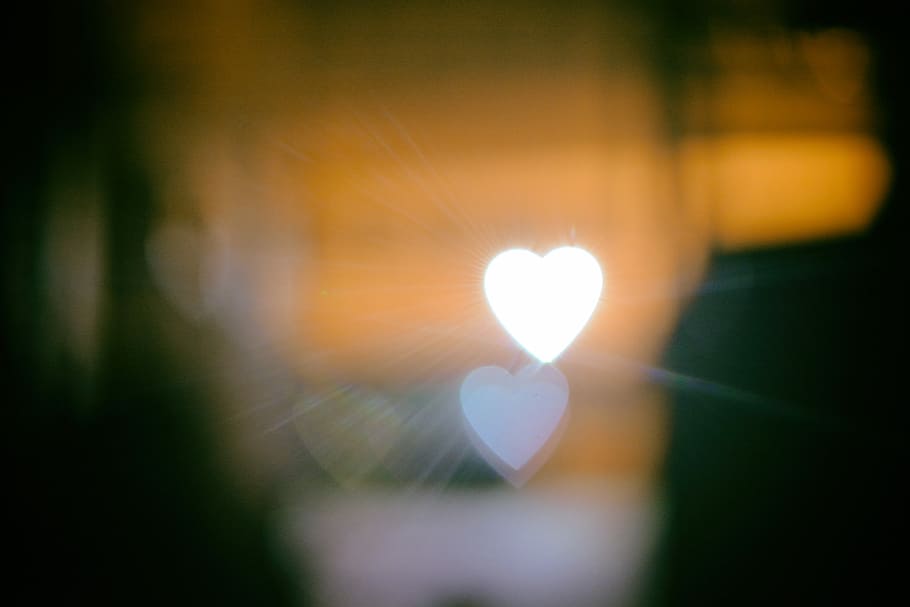 heart bokeh photo, heart bokeh photography, hearts, sunlight HD wallpaper