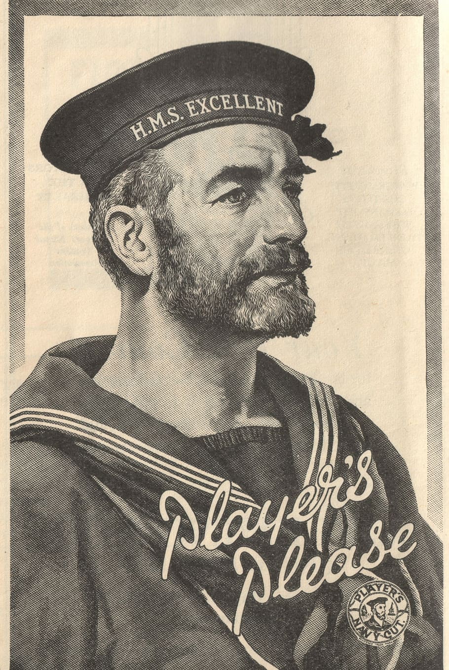 vintage sailor wallpaper