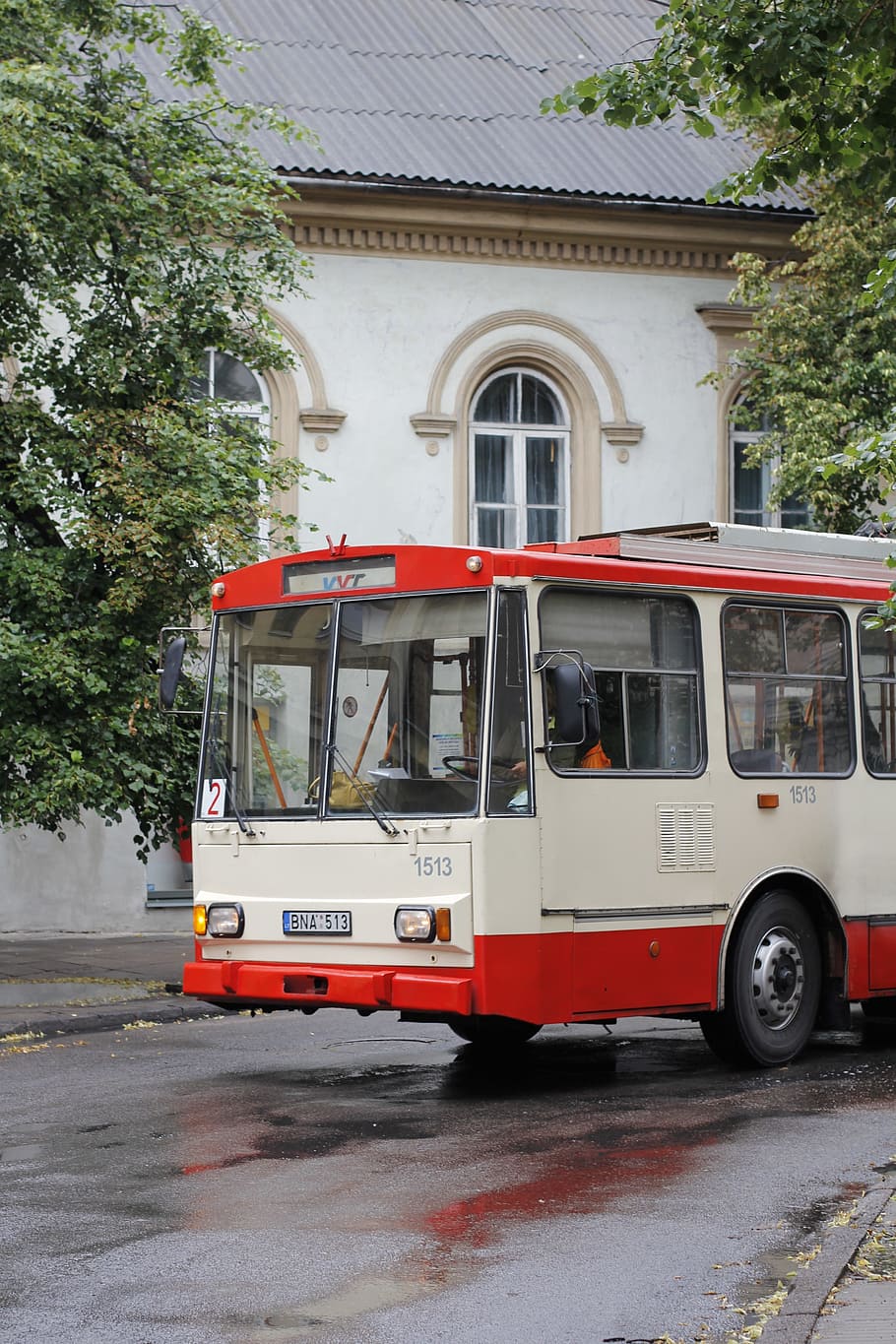 vilnius, lithuania, eastern europe, bus, tram, public, transport, HD wallpaper