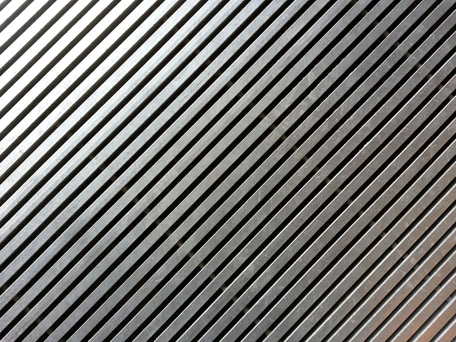 metallic, surfaces, patterns, abstracts, lines, diagonal, black, HD wallpaper