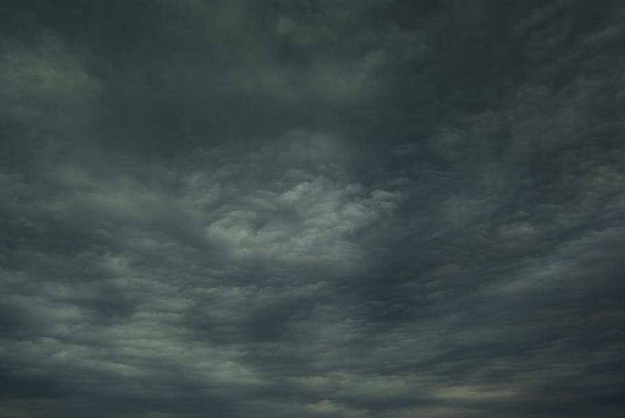 gray clouds, sky, cloudy sky, overcast, grey, depression, cloud - sky HD wallpaper