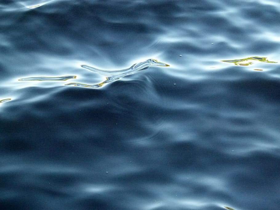 water, reflection, lake, nature, surface, rippled, no people HD wallpaper