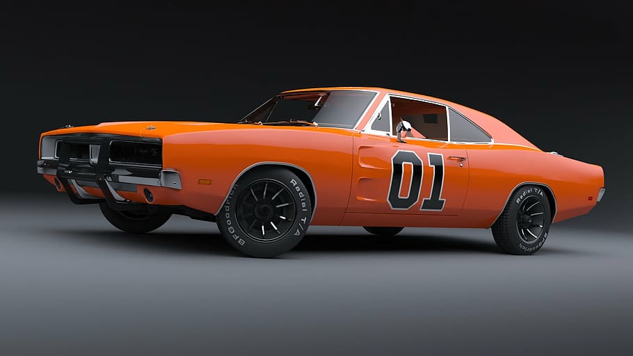 HD wallpaper: Dukes of Hazzard General Lee's Dodge Charger, muscle car,  iconic car | Wallpaper Flare