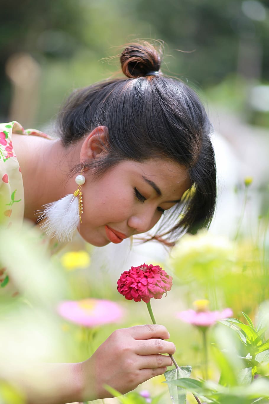 life, style, flower, flowering plant, one person, women, fragility HD wallpaper