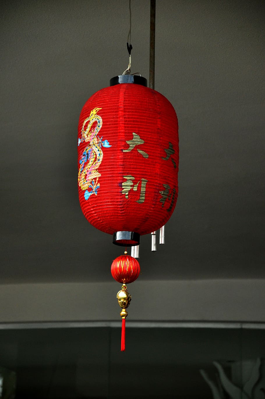 lantern, asian, chinese, red, hanging, light, traditional, decoration HD wallpaper