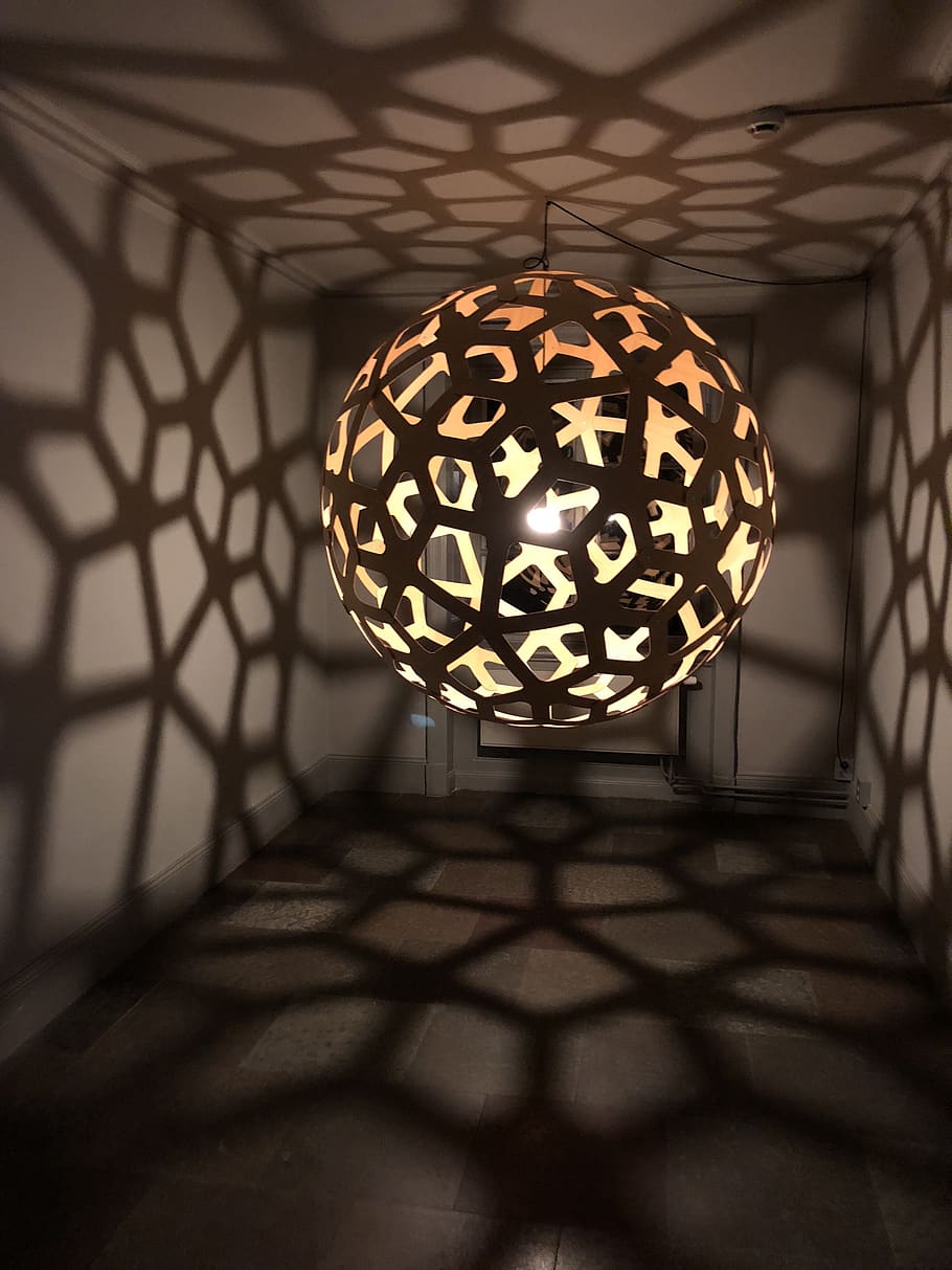 pattern, graphics, lamp, lighting, design, interior, indoor HD wallpaper