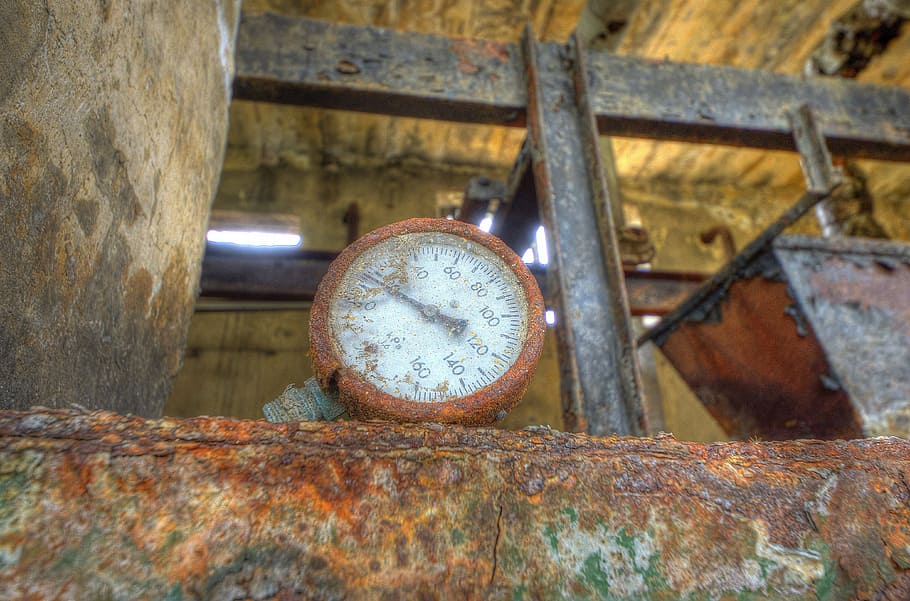 lapsed, stainless, ruin, broken, heat and power plant, break up HD wallpaper