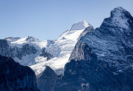 switzerland, eiger, mountains, snow, north wall, eiger north face HD wallpaper