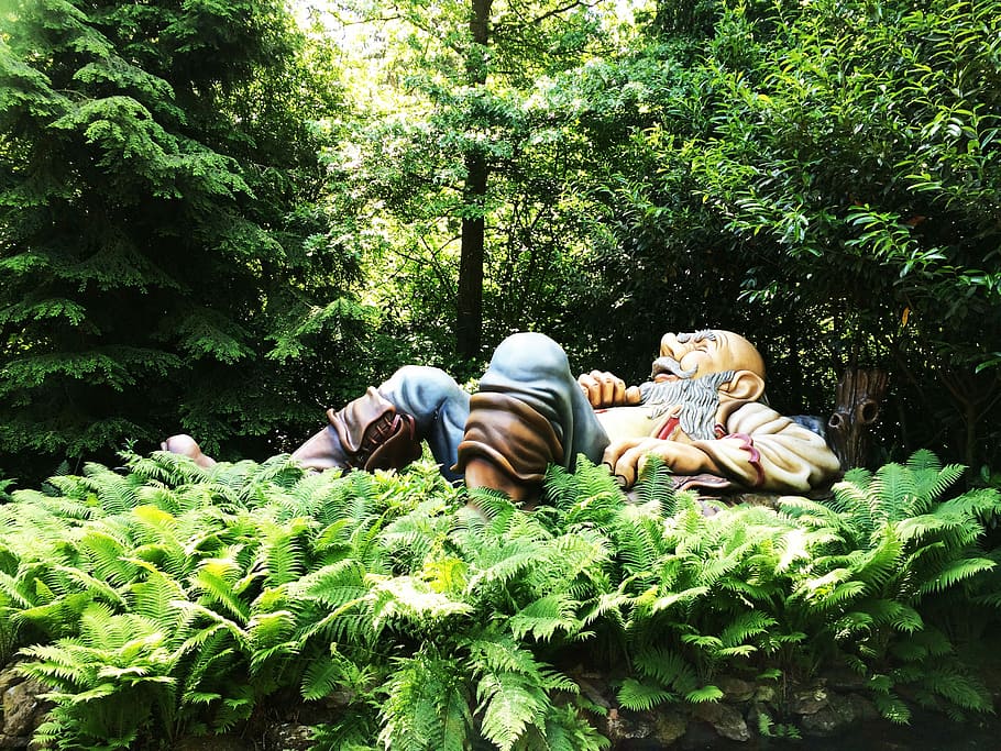 Efteling, Kaatsheuvel, Theme, Image, fantasy, giant, togetherness HD wallpaper