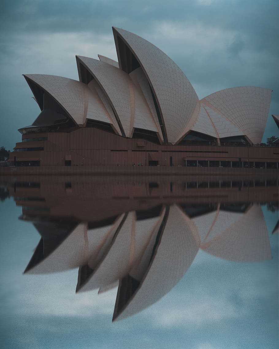 architecture, building, infrastructure, roof, design, sydney opera house HD wallpaper