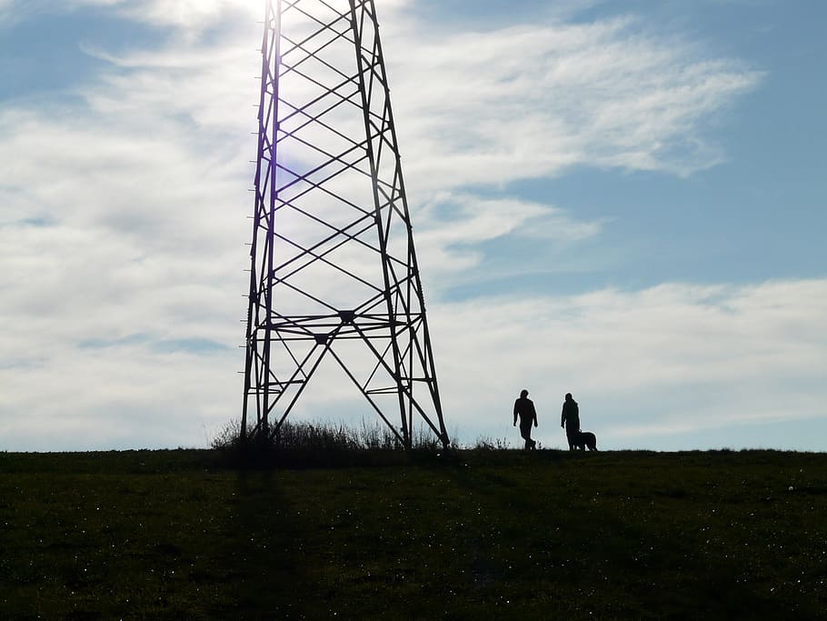 Pylon, Current, Electricity, strommast, iron, tower, building HD wallpaper