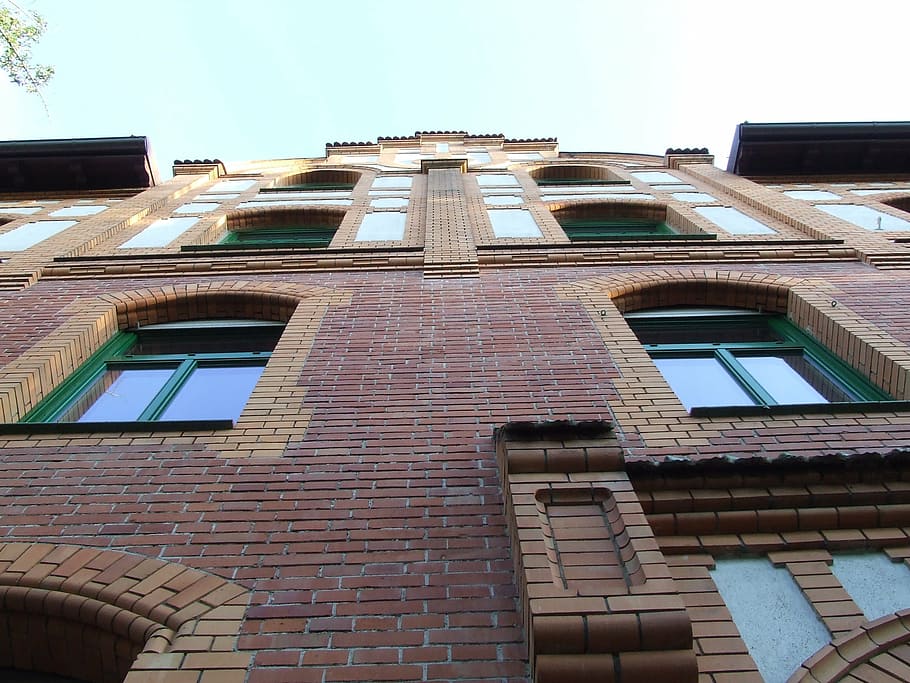 old building, architecture, facade, old house, hauswand, house facade HD wallpaper