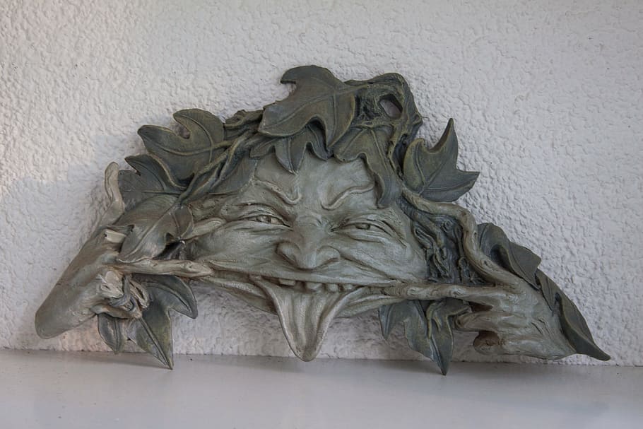 mask, fash, devil, deco, craft, sculpture, funny, art and craft HD wallpaper