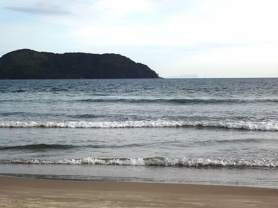 beach, holidays, summer, mar, beira mar, sea, water, land, scenics - nature HD wallpaper
