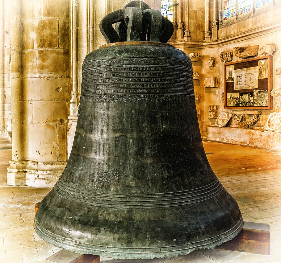 ancient, antique, art, beat, bell, bronze, building, cathedral HD wallpaper
