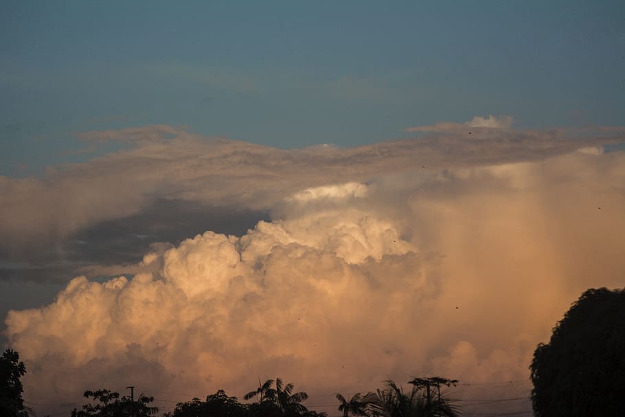clouds, nature, landscape, conditions, sky, cloudscape, horizon HD wallpaper