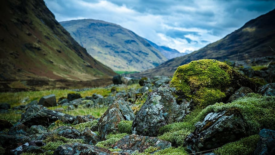 mountains, nature, alone, mountain range, scenics, landscape HD wallpaper