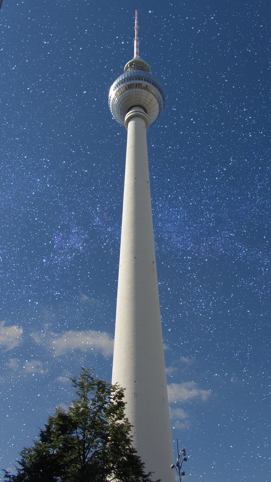 radio tower, berlin, architecture, low angle view, communication HD wallpaper