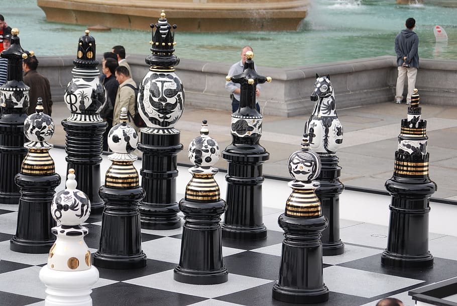 chess, game, pawn, play, intelligence, chessboard, piece, challenge HD wallpaper