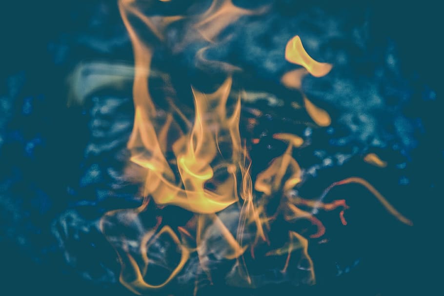 still, fire, flames, burning, charred, beautiful, light, motion HD wallpaper