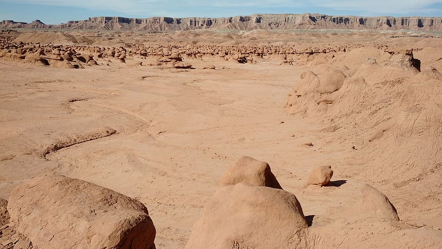 nature photography of valley, desert, arid, mountain, dry, landscape HD wallpaper