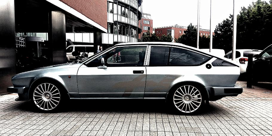 alpha, gtv, old, car, style, italian, land Vehicle, transportation HD wallpaper