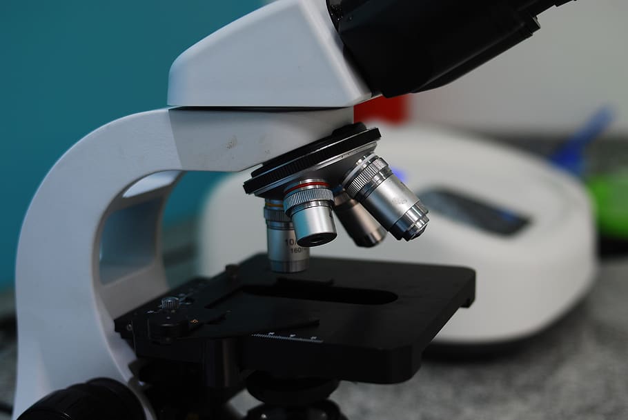 technology, research, lens, close-up, microscope, optical instrument HD wallpaper