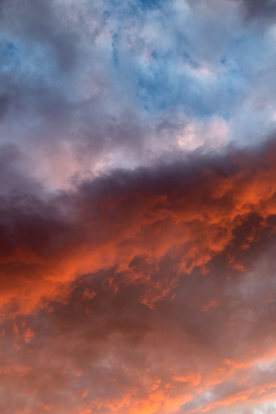 Scenic View of Dramatic Sky during Sunset, clouds, dawn, dusk HD wallpaper