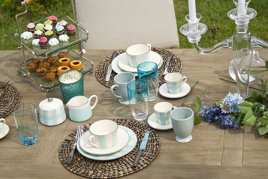 table, invite, food, decoration, background, color, food photo HD wallpaper