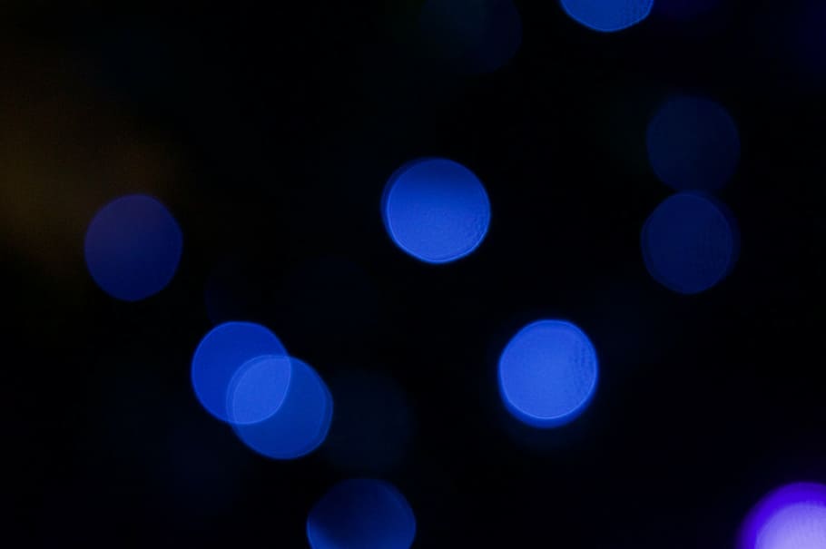 bokeh photography of purple lights, abstract, background, blur HD wallpaper