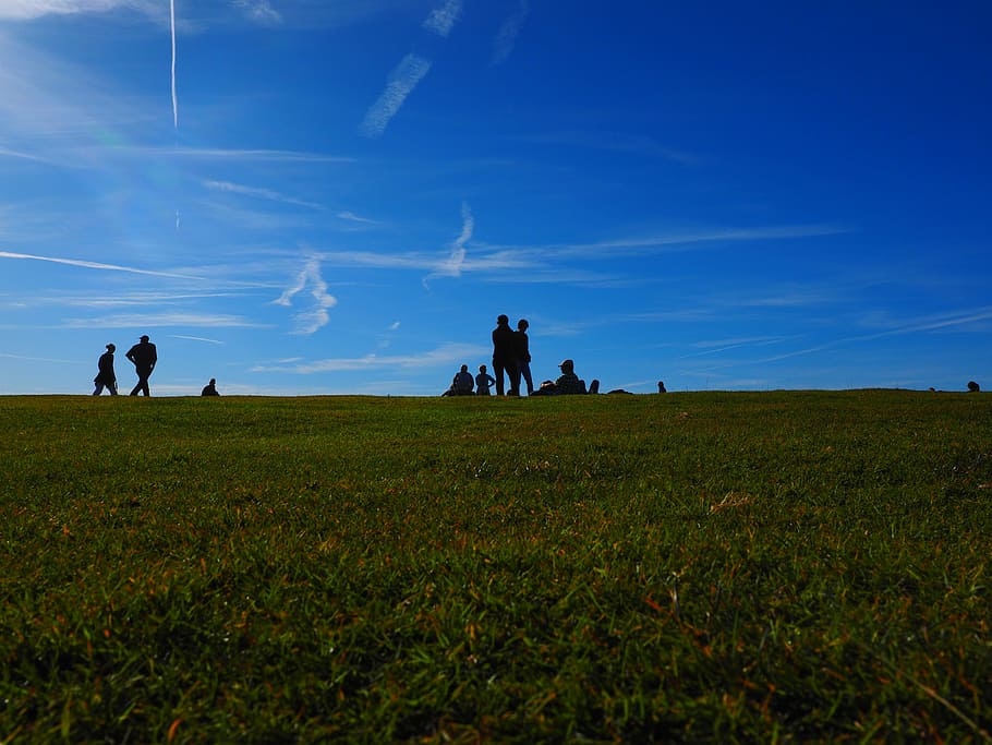 Wanderer, Walkers, Mountain, more, summit, bowl, switzerland HD wallpaper