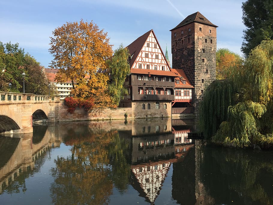 nuremberg, swiss francs, middle ages, historic center, historically, HD wallpaper