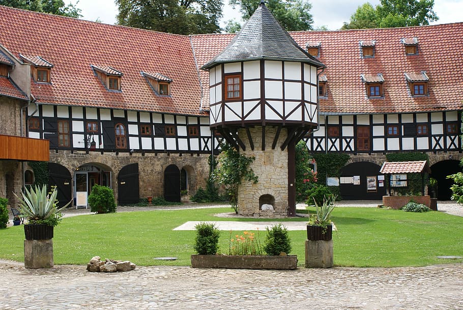 Manor, Gut, Property, building exterior, architecture, house HD wallpaper