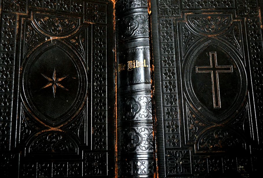 bible, book, holy scripture, faith, church, religion, cross HD wallpaper