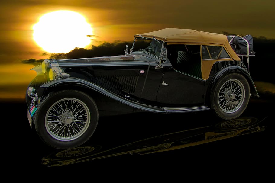 oldtimer, classic, auto, rarity, vintage car automobile, nostalgic HD wallpaper