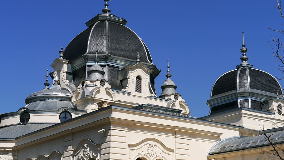 architecture, sight, budapest, dome, religion, place of worship HD wallpaper