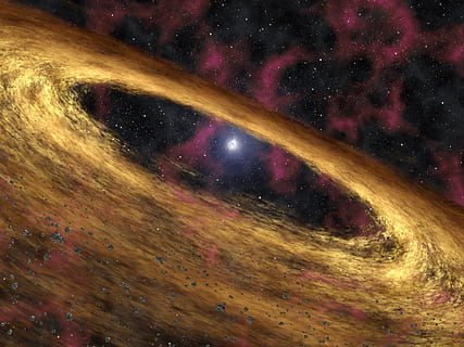 magnetar, pulsar, fallback, circumstellar, disk, artist concept HD wallpaper