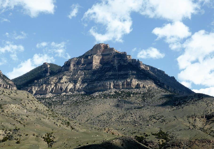Nature, Mountain, Pyramid, Landscape, usa, cloud - sky, scenics HD wallpaper