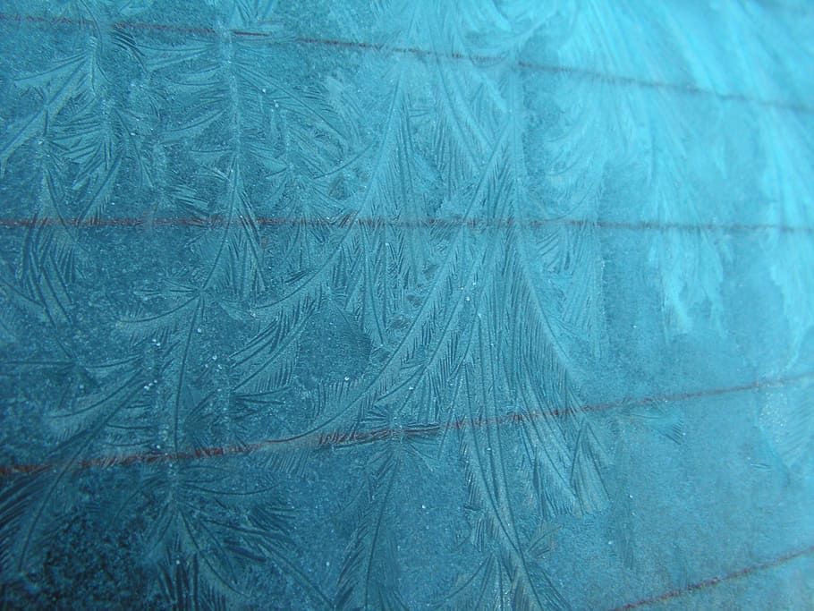 frost, icing, winter, silver, blue, ice, backgrounds, pattern HD wallpaper