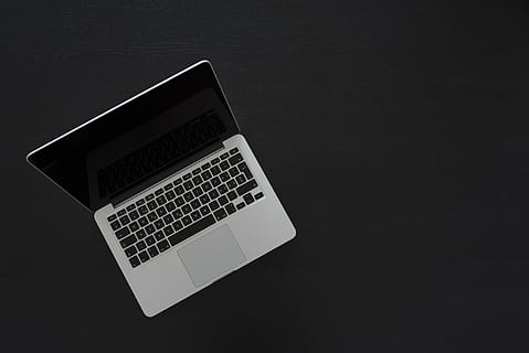 turn-off MacBook Pro, apple, computer, desk, electronics, laptop HD wallpaper