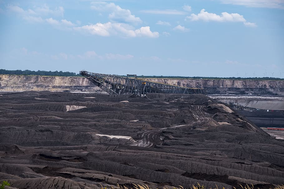 technology, mining, open pit mining, welzow, saxony, earth HD wallpaper