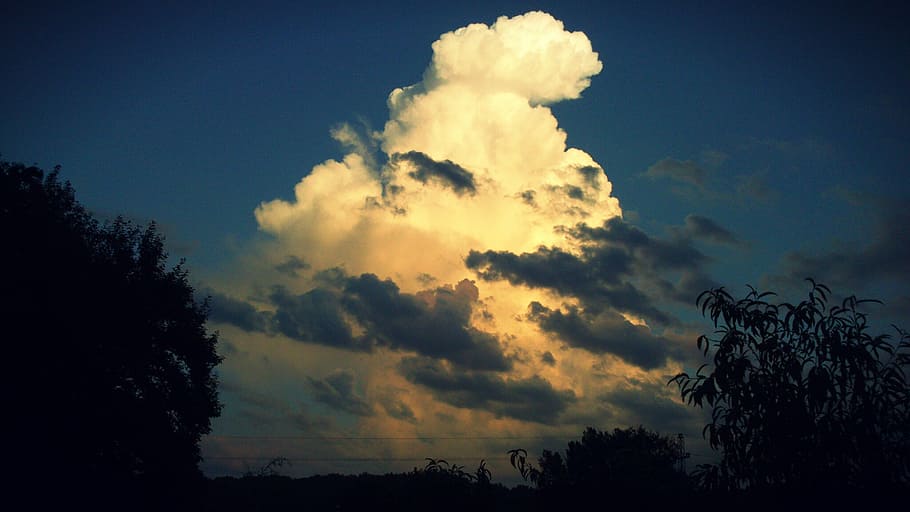 cloud, heaven, sky, nature, light, view, landscape, beautiful HD wallpaper