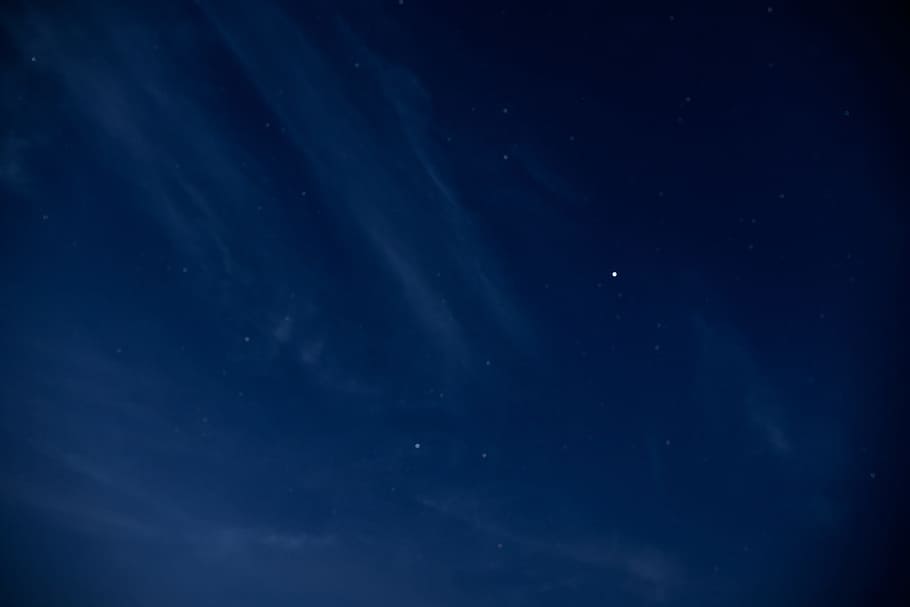 nature, sky, clouds, night, constellations, stars, blue, star - space HD wallpaper