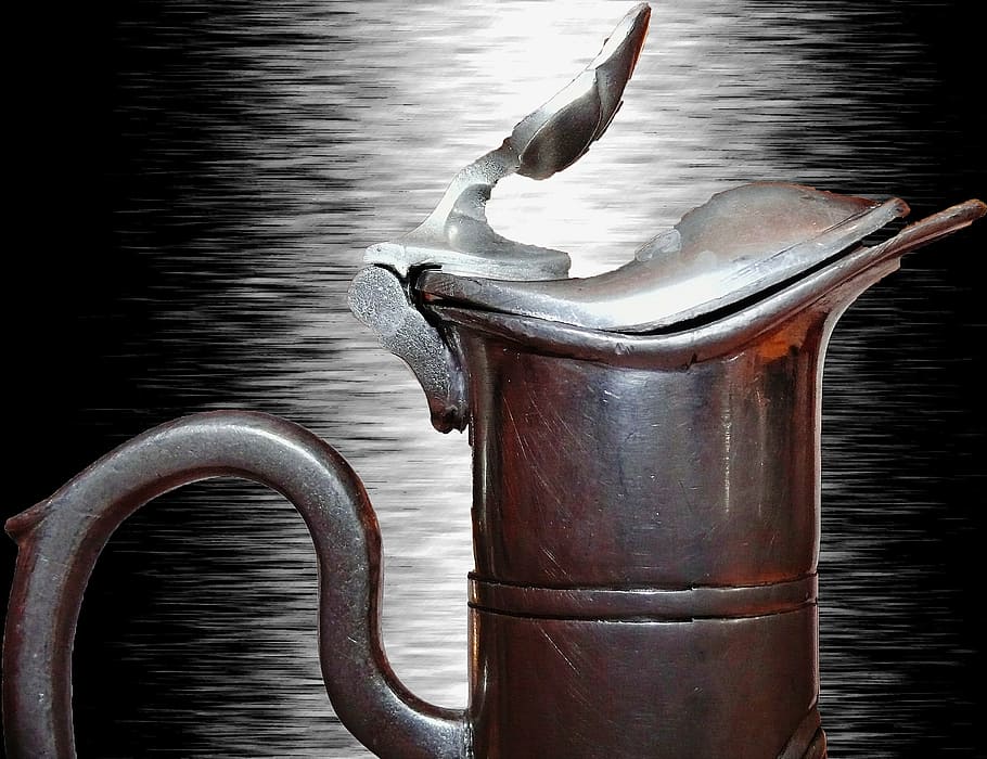 krug, jug wine, water jug, vessel, container, amphora pottery, HD wallpaper