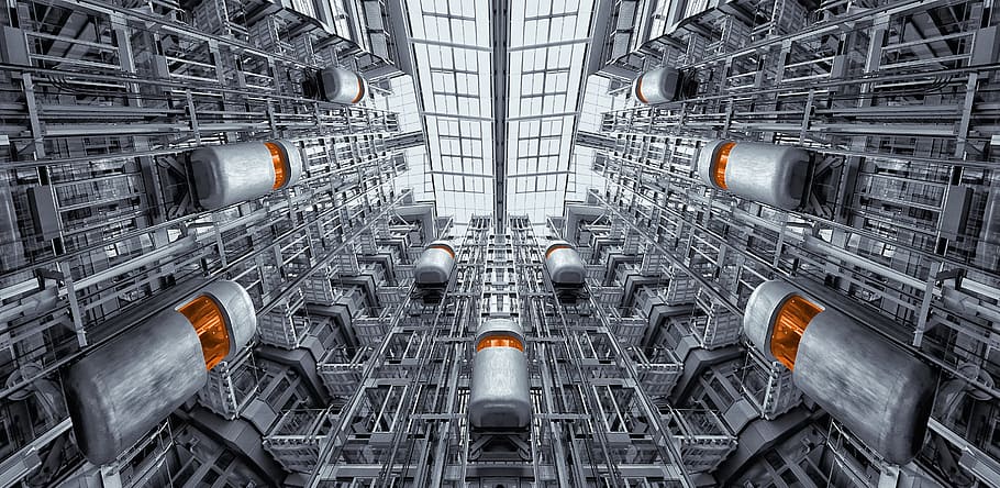 Landscape Photography of Factory during Daytime, architecture HD wallpaper