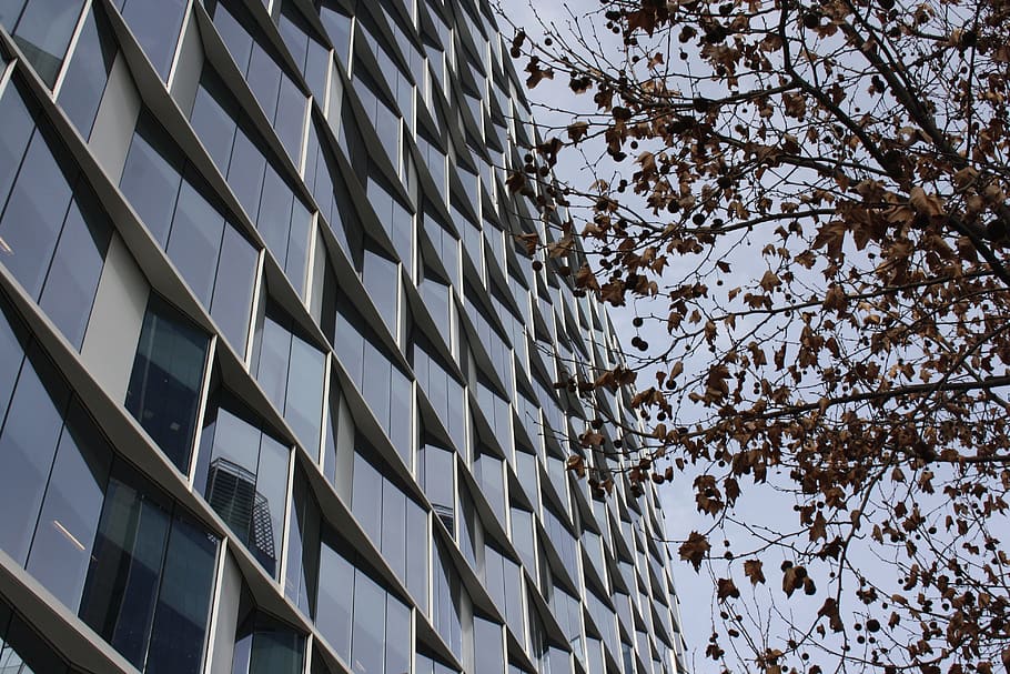 architecture, building, perspective, urban, built structure HD wallpaper